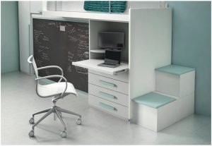 Cameretta soppalco trasformabile