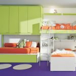 Cameretta per quattro bambini-ragazzi