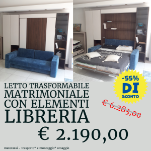 Letto trasformabile con divano in offerta