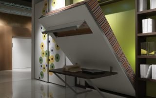 Apertura letto trasformabile
