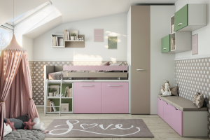 Cameretta letto soppalco