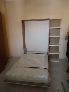 Versione aperta del letto trasformabile