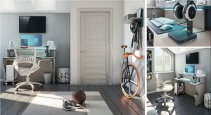Zona studio scrivania