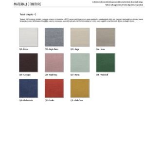 Cartella colori tessuti Camerette Outlet